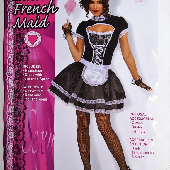 Halloween French Maid one piece attached a… - Picture 4 of 4
